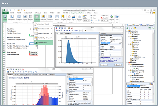 Analytic Solver - Simulation product screenshot