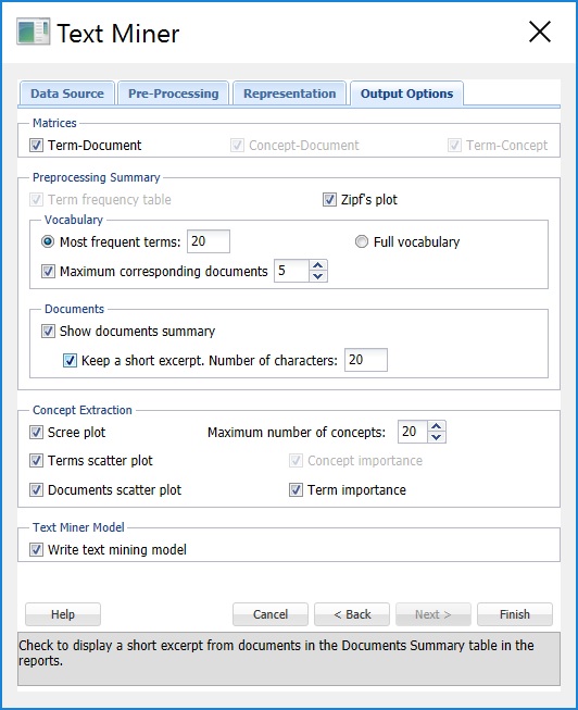 Text Mining Example | solver